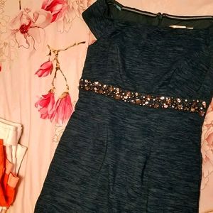 Off shoulder Christmas dress Eliza J dress size 8